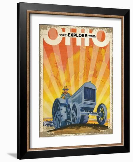 Explore Ohio-null-Framed Giclee Print