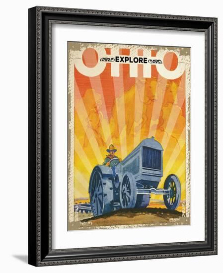 Explore Ohio-null-Framed Giclee Print