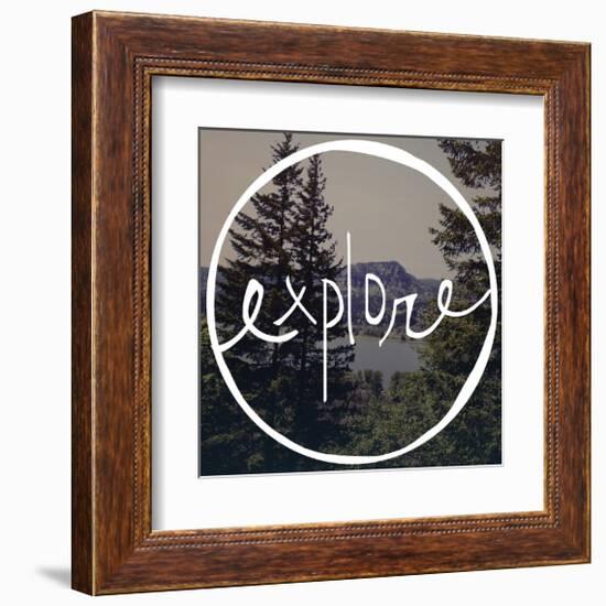 Explore Oregon-Leah Flores-Framed Giclee Print