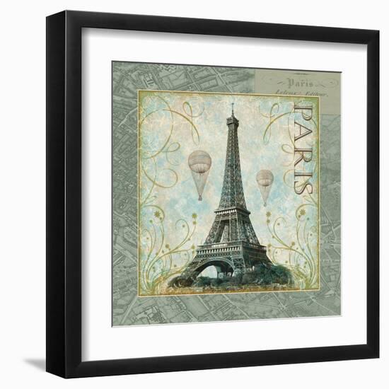 Explore Paris-Christopher James-Framed Art Print