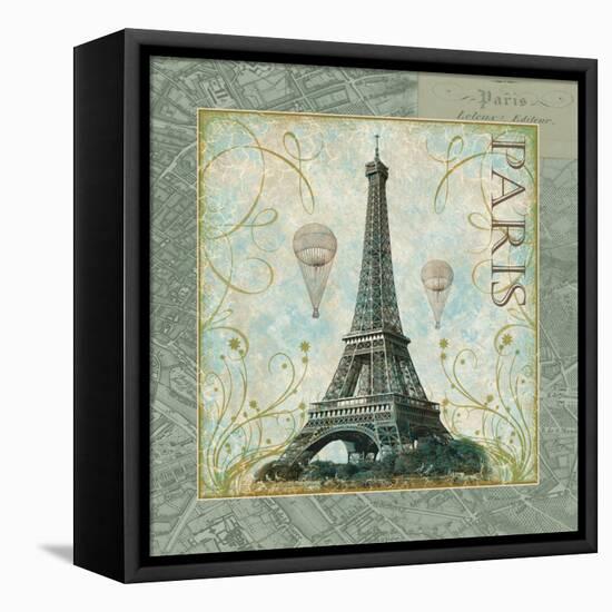 Explore Paris-Christopher James-Framed Stretched Canvas