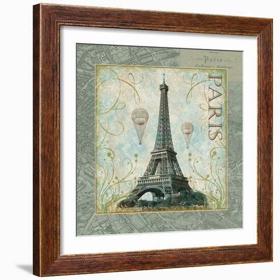 Explore Paris-Christopher James-Framed Art Print