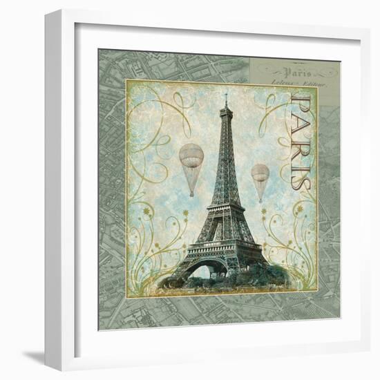 Explore Paris-Christopher James-Framed Art Print