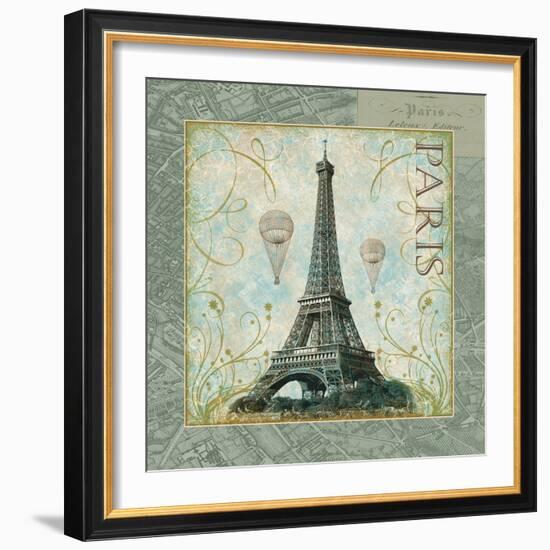 Explore Paris-Christopher James-Framed Art Print