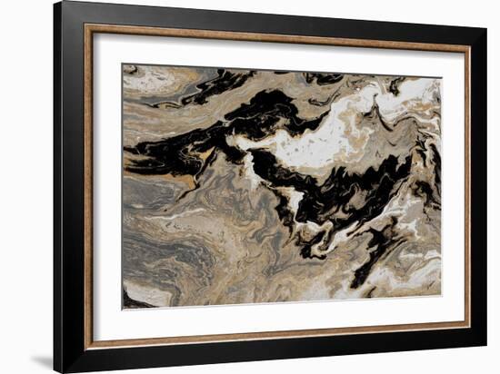 Explore the Dark-M Mercado-Framed Art Print