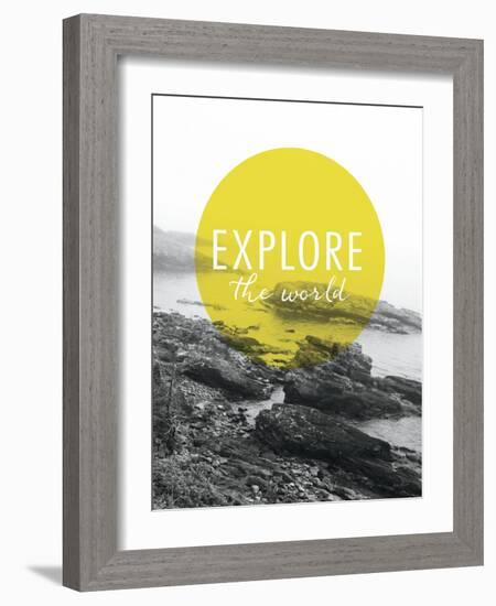 Explore the World-Laura Marshall-Framed Art Print