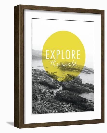 Explore the World-Laura Marshall-Framed Art Print