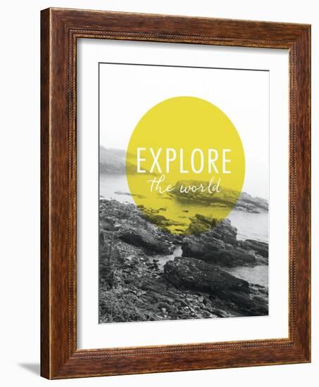 Explore the World-Laura Marshall-Framed Art Print