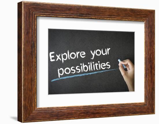 Explore Your Possibilities-kbuntu-Framed Photographic Print