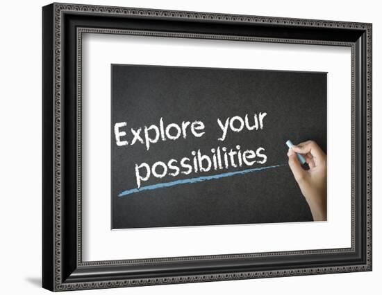 Explore Your Possibilities-kbuntu-Framed Photographic Print