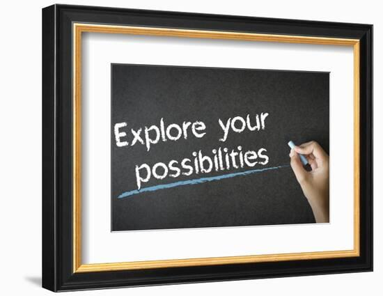 Explore Your Possibilities-kbuntu-Framed Photographic Print