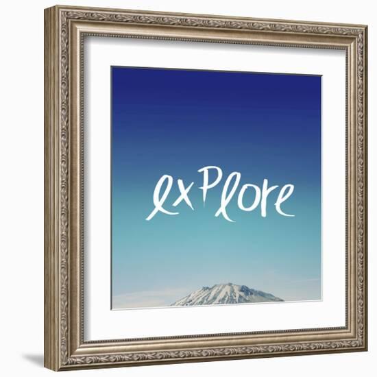 Explore-Leah Flores-Framed Giclee Print