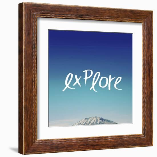 Explore-Leah Flores-Framed Giclee Print