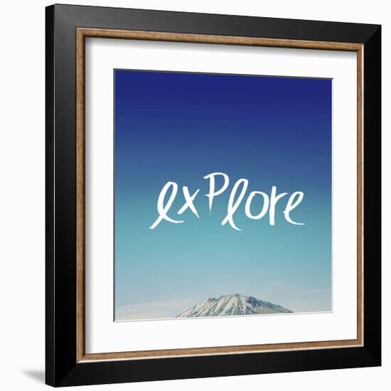 Explore-Leah Flores-Framed Giclee Print