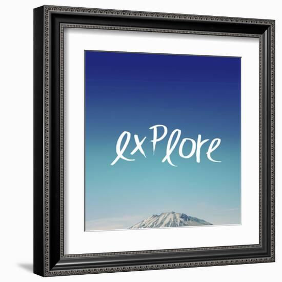 Explore-Leah Flores-Framed Giclee Print