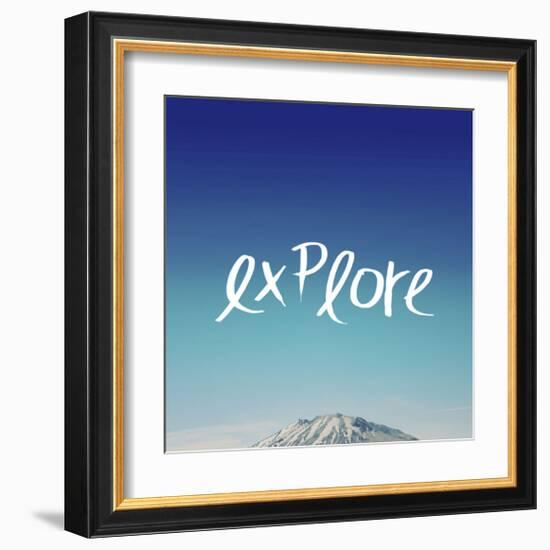 Explore-Leah Flores-Framed Giclee Print