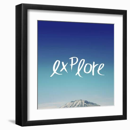 Explore-Leah Flores-Framed Giclee Print