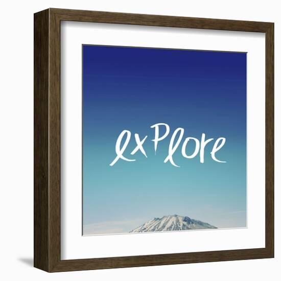 Explore-Leah Flores-Framed Giclee Print