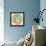 Explore-Jazzberry Blue-Framed Stretched Canvas displayed on a wall