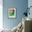 Explore-Jazzberry Blue-Framed Art Print displayed on a wall