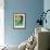 Explore-Jazzberry Blue-Framed Art Print displayed on a wall