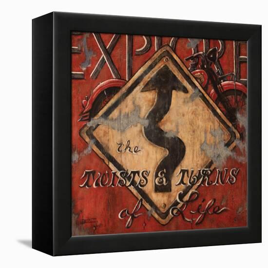 Explore-Janet Kruskamp-Framed Stretched Canvas