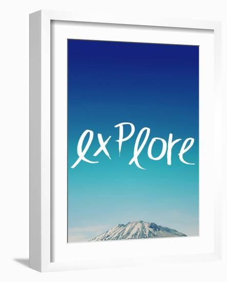 Explore-Leah Flores-Framed Giclee Print