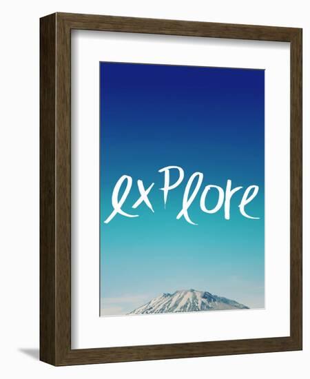 Explore-Leah Flores-Framed Giclee Print