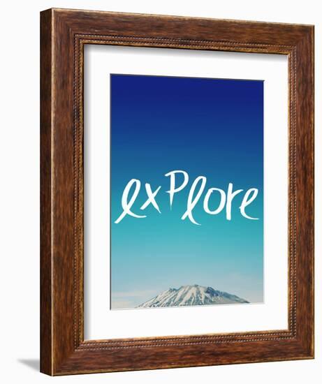 Explore-Leah Flores-Framed Giclee Print