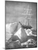 Explorer Ernest Shackleton's Ship "Endurance" Trapped and Slowly Crushed by Ice in Weddell Sea-null-Mounted Photographic Print