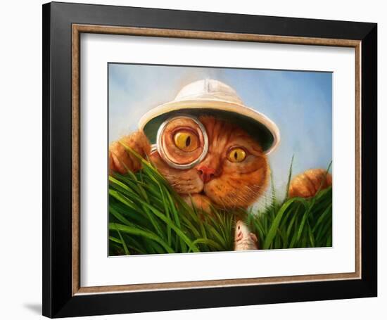 Explorer-Lucia Heffernan-Framed Art Print