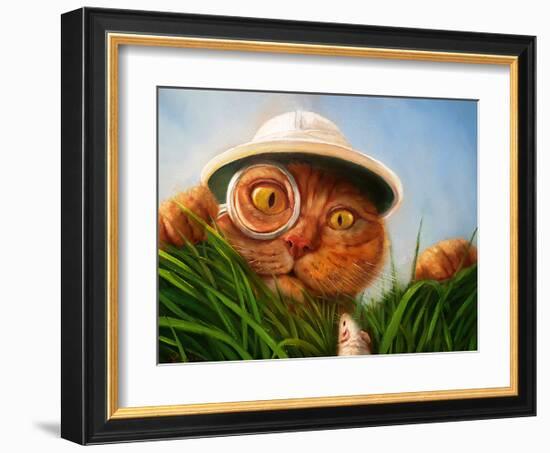 Explorer-Lucia Heffernan-Framed Art Print