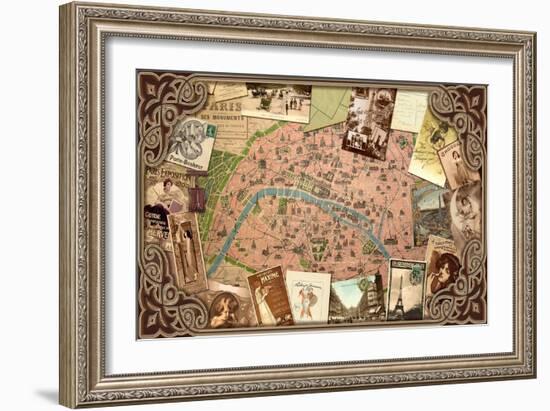 Exploring Paris-Kate Ward Thacker-Framed Giclee Print