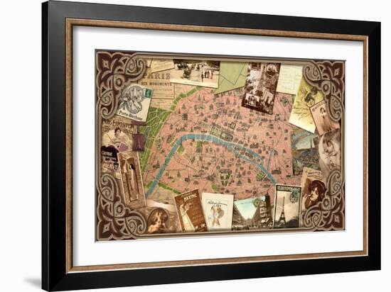 Exploring Paris-Kate Ward Thacker-Framed Giclee Print