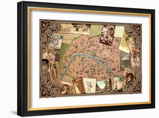 Exploring Paris-Kate Ward Thacker-Framed Giclee Print