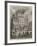 Explosion in the Place De La Sorbonne, Paris-null-Framed Giclee Print