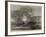 Explosion of a Cartridge Factory at Dunkirk-null-Framed Giclee Print