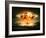 Explosion Of Nuclear Bomb-egal-Framed Art Print