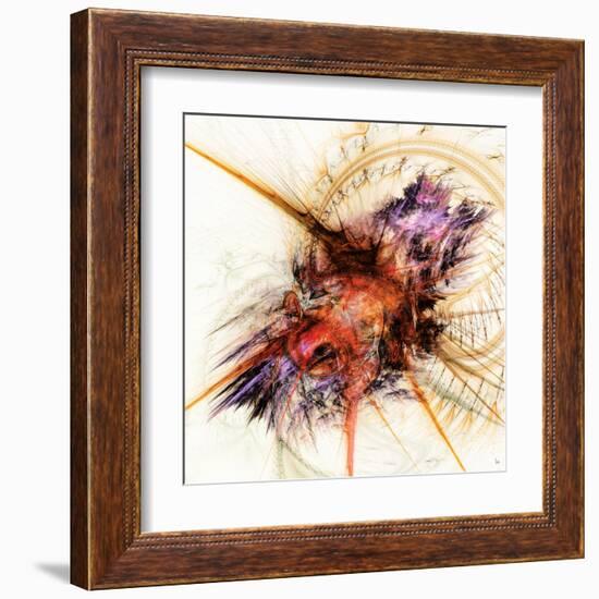 Explosion-Jean-François Dupuis-Framed Art Print