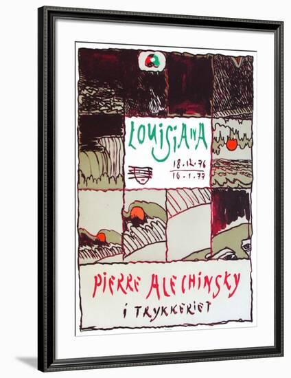 Expo 061 - I Trykkeriet II-Pierre Alechinsky-Framed Premium Edition