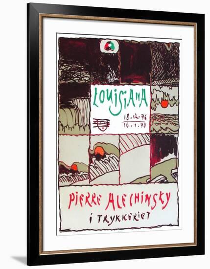 Expo 061 - I Trykkeriet II-Pierre Alechinsky-Framed Premium Edition