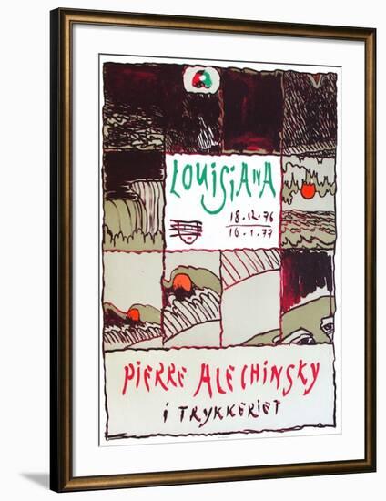 Expo 061 - I Trykkeriet II-Pierre Alechinsky-Framed Premium Edition