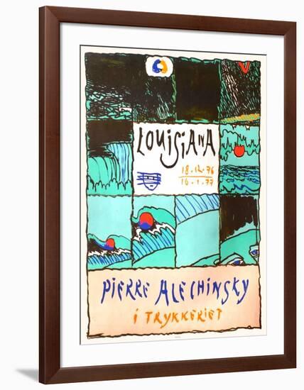 Expo 061 - I Trykkeriet-Pierre Alechinsky-Framed Premium Edition