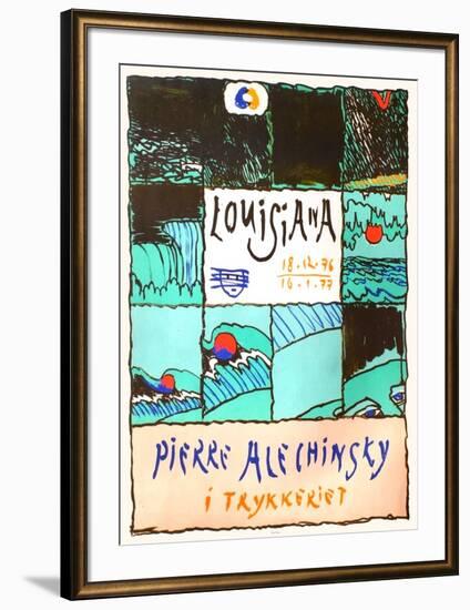 Expo 061 - I Trykkeriet-Pierre Alechinsky-Framed Premium Edition