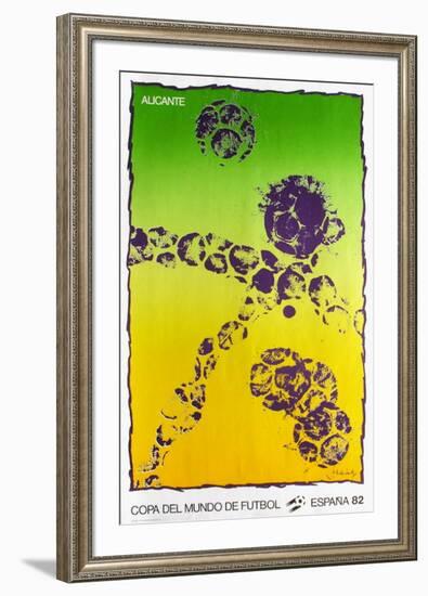 Expo 086 - Cupa del Mundo de Futbol-Pierre Alechinsky-Framed Collectable Print