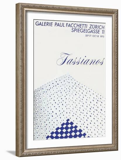 Expo 1970 - Galerie Paul Facchetti-Alexandre Fassianos-Framed Collectable Print