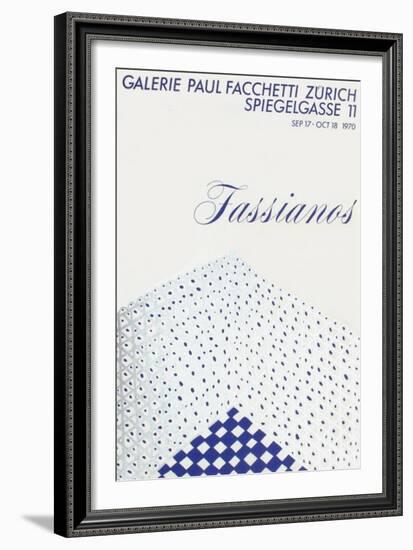 Expo 1970 - Galerie Paul Facchetti-Alexandre Fassianos-Framed Collectable Print