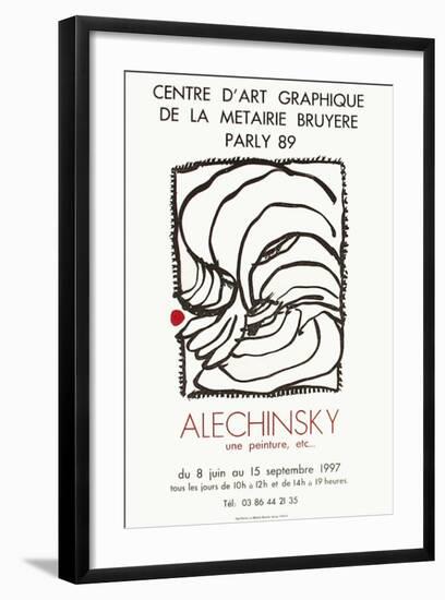 Expo 1997 - Centre d'Art de Parly-Pierre Alechinsky-Framed Collectable Print