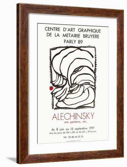 Expo 1997 - Centre d'Art de Parly-Pierre Alechinsky-Framed Collectable Print