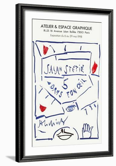 Expo 1998 - Atelier & Espace Graphique-Pierre Alechinsky-Framed Collectable Print